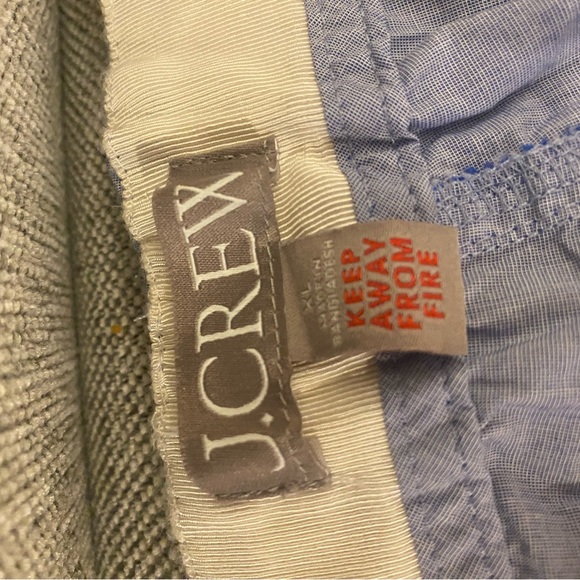 Blue J. Crew PJ set - Picture 5 of 6